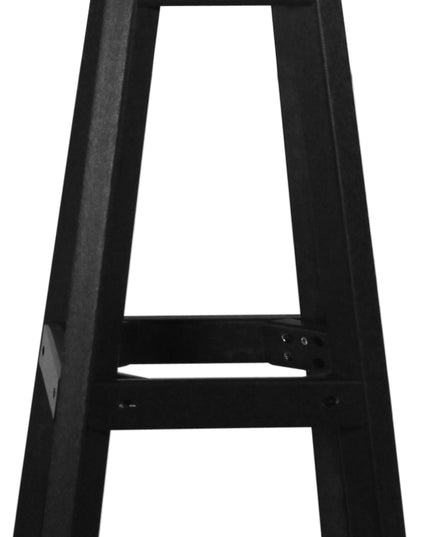 LuxCraft Poly Bar Stool (Black)