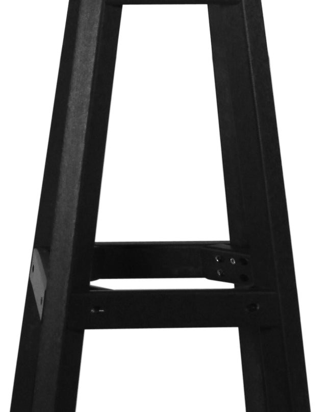 LuxCraft Poly Bar Stool (Black)
