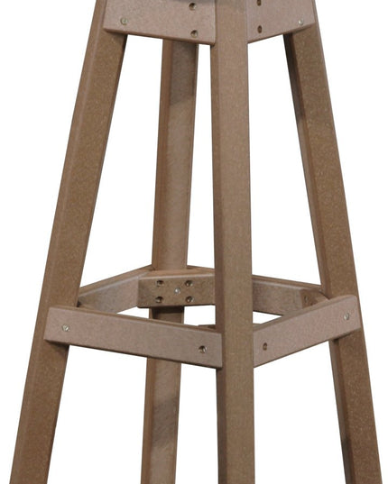 LuxCraft Poly Bar Stool (Chestnut Brown)