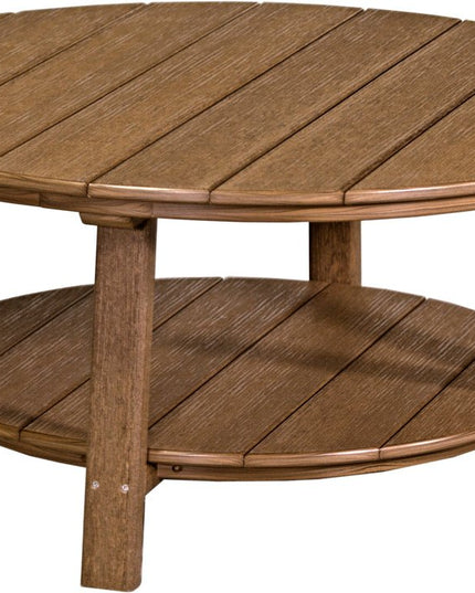 LuxCraft Poly Deluxe Conversation Table (Antique Mahogany)