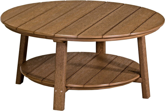 LuxCraft Poly Deluxe Conversation Table (Antique Mahogany)