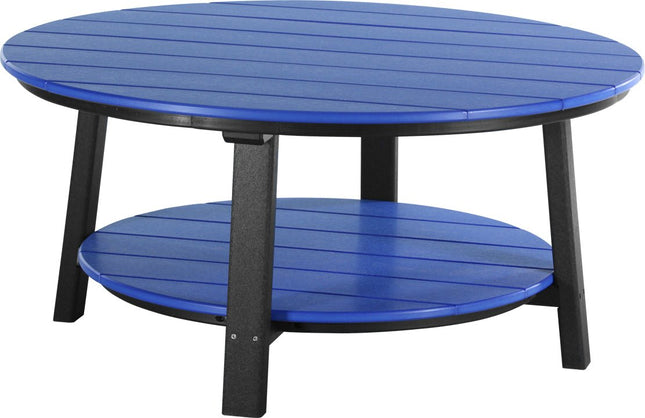 LuxCraft Poly Deluxe Conversation Table (Blue & Black)
