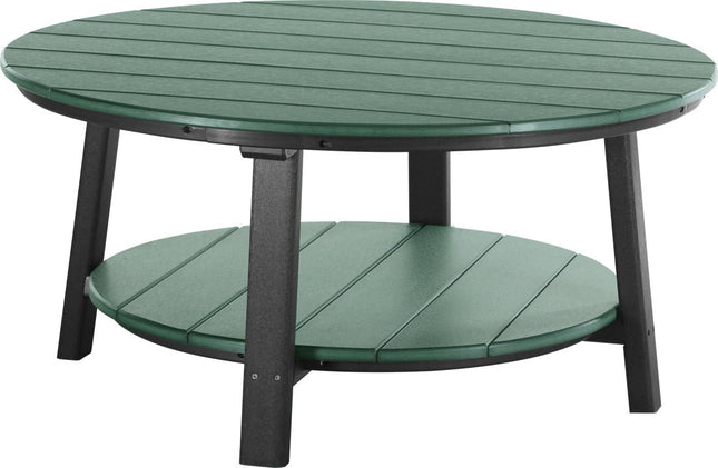 LuxCraft Poly Deluxe Conversation Table (Green & Black)