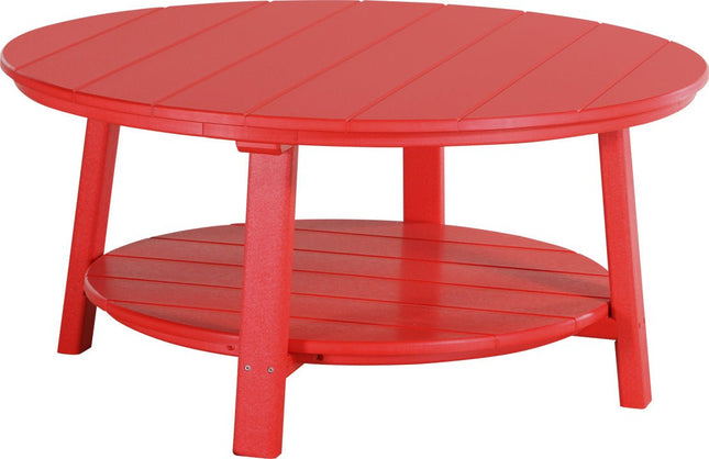LuxCraft Poly Deluxe Conversation Table (Red)