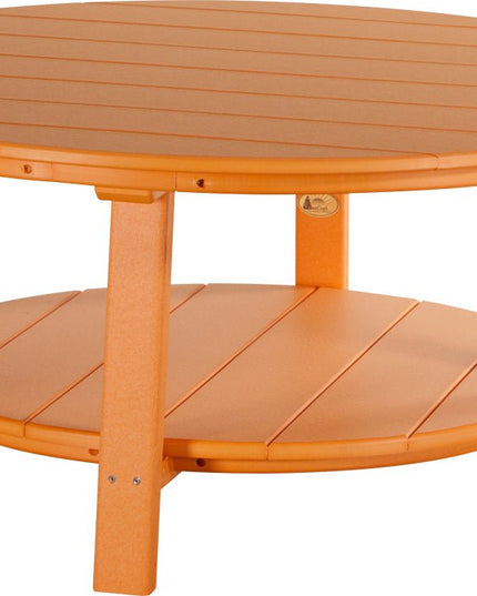LuxCraft Poly Deluxe Conversation Table (Tangerine)