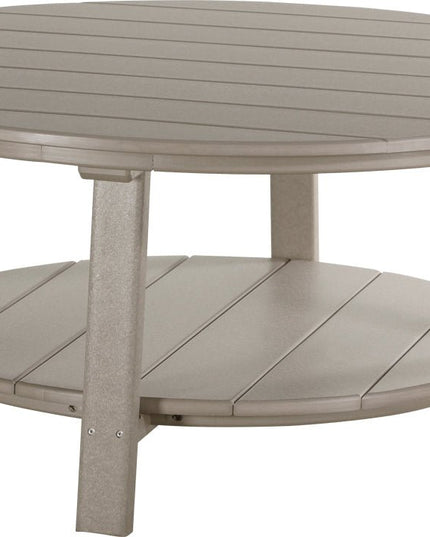 LuxCraft Poly Deluxe Conversation Table (Weatherwood)