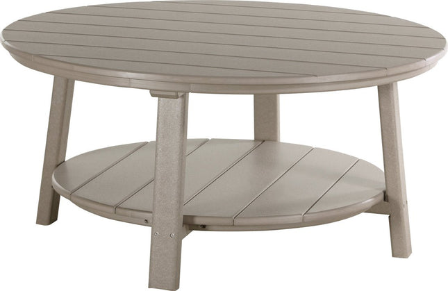 LuxCraft Poly Deluxe Conversation Table (Weatherwood)
