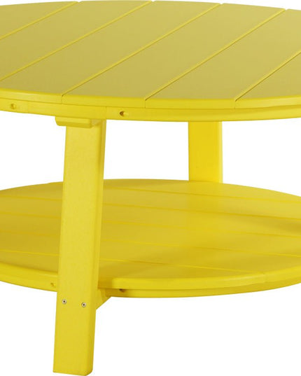 LuxCraft Poly Deluxe Conversation Table (Yellow)