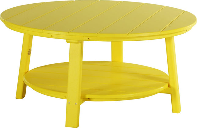 LuxCraft Poly Deluxe Conversation Table (Yellow)