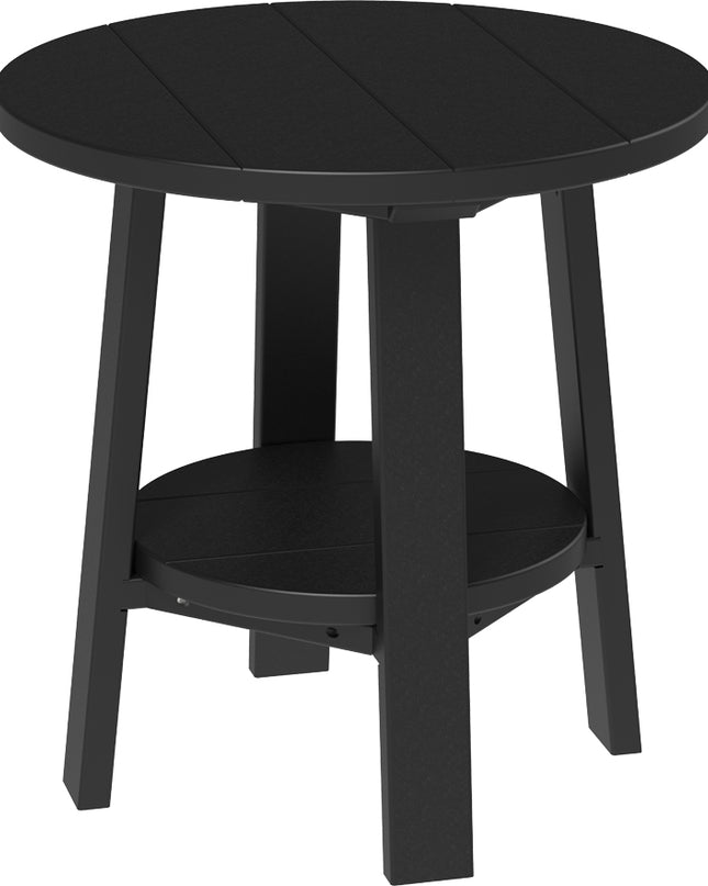 LuxCraft Deluxe End Table featured in black