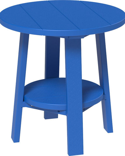 LuxCraft Deluxe End Table featured in blue