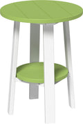 Lime Green and White