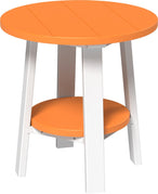 Tangerine and White