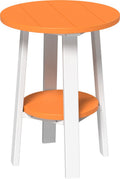 Tangerine and White