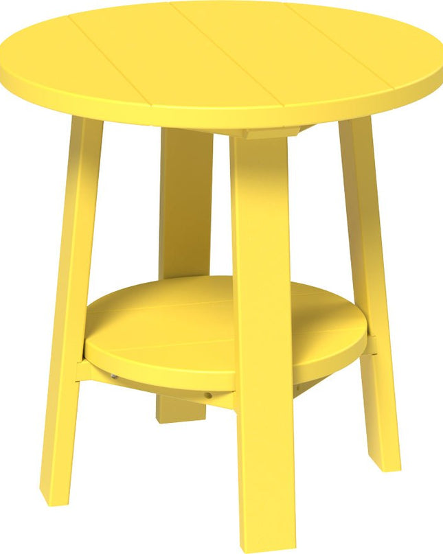 LuxCraft Deluxe End Table featured in yellow