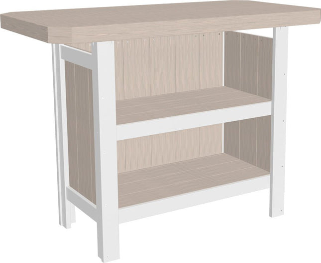 LuxCraft Poly Serving Bar (Birch & White)