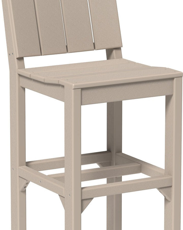LuxCraft Urban Side Chair (Bar Height) Weatherwood