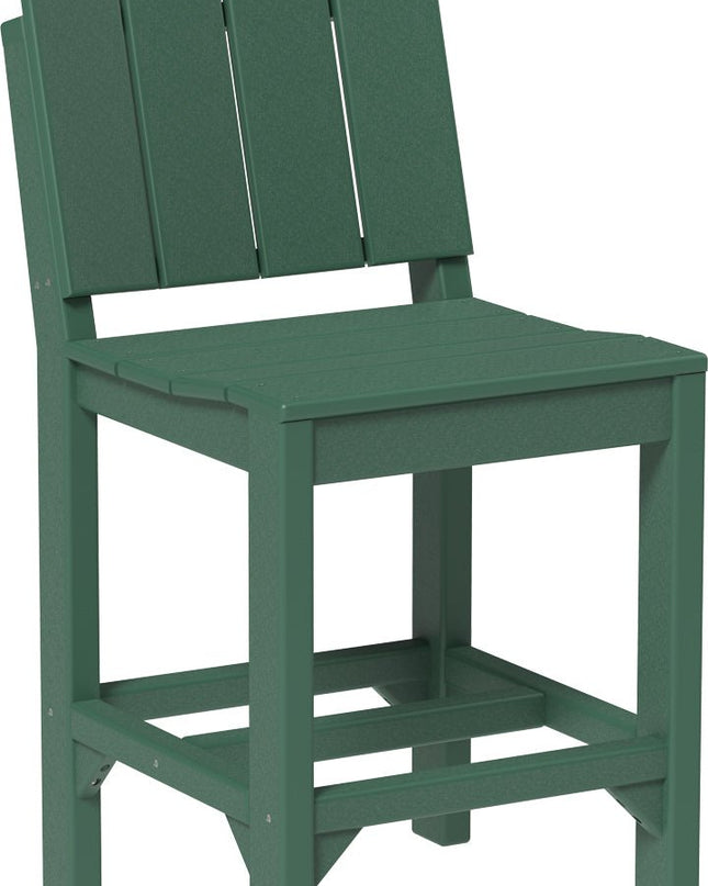LuxCraft Urban Side Chair (Counter Height) Green