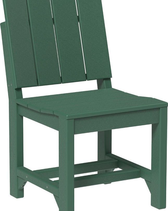 LuxCraft Urban Side Chair (Dining Height) Green