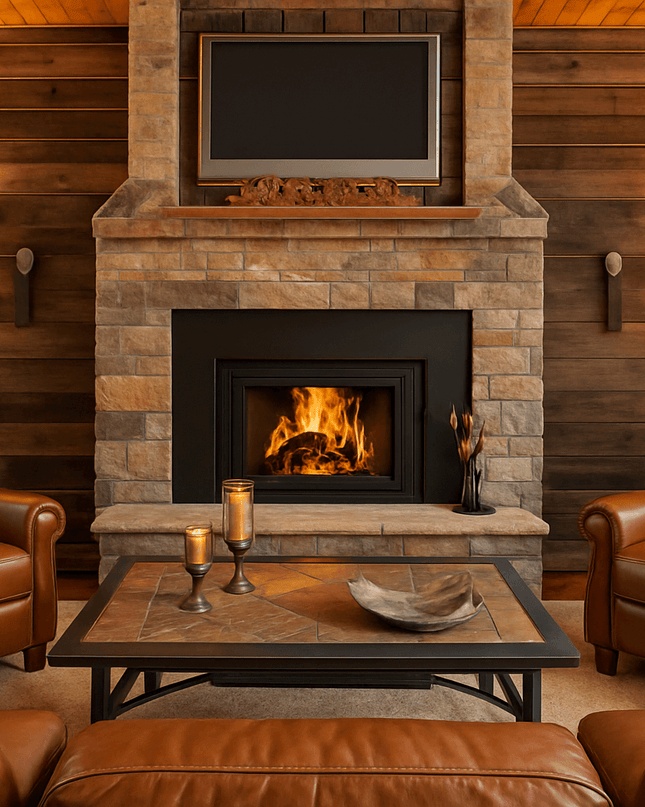 MF Fire Nova 1 & 2 Wood Inserts – 1.7/2.4 cu ft Firebox | 79-81% Efficiency | EPA-Certified