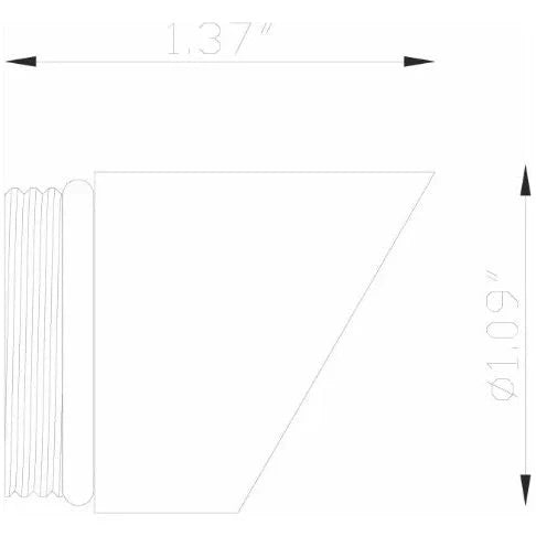 Nano Shroud 60 degree - dimensions 