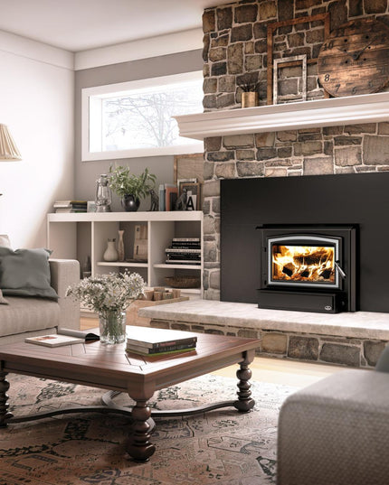 Osburn 1700 Wood Insert | 65,000 BTU | 500-1,800 sq ft | Heat-Activated Blower Included
