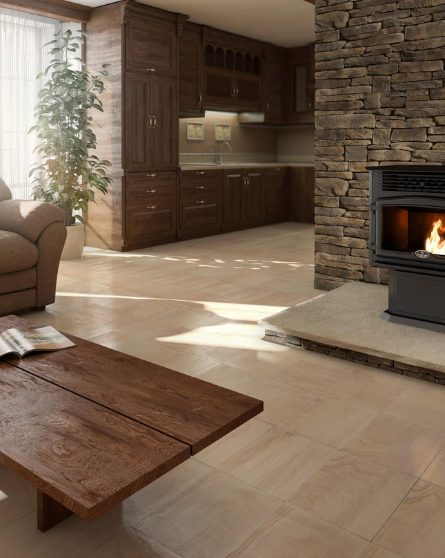 Osburn 2500 EPA Pellet Stove - 39,260 BTU, 60-lb Hopper, 51-Hour Burn Time