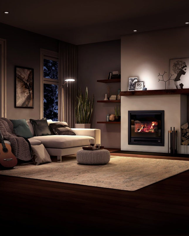 Osburn Inspire 2000 Wood Insert | 75,000 BTU | 500-2,100 sq ft | 3-Sided Faceplate Options