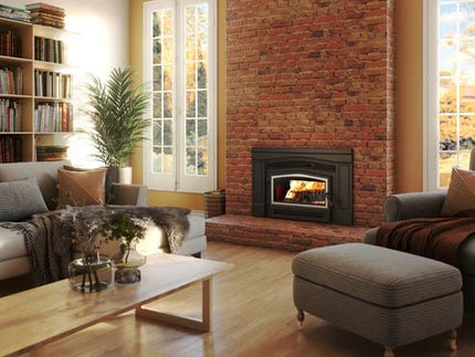 Osburn Matrix 1900 Wood Insert | 45,000 BTU | 250-1,200 sq ft | 36" Front Width