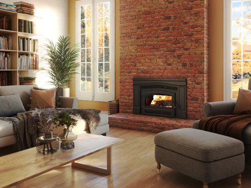 Osburn Matrix 1900 Wood Insert | 45,000 BTU | 250-1,200 sq ft | 36" Front Width