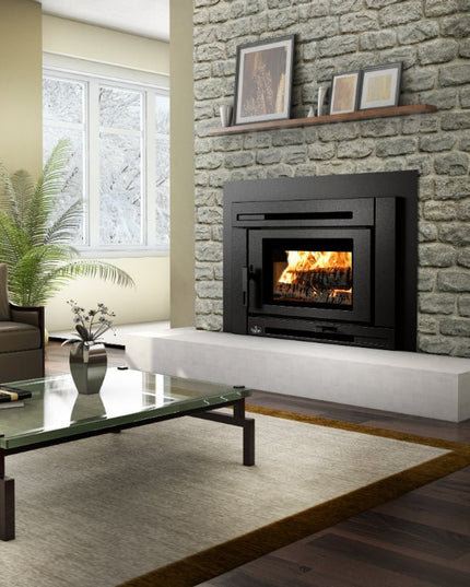 Osburn Matrix 2000 Wood Insert | 75,000 BTU | 500-2,100 sq ft | Includes Panels & Blower