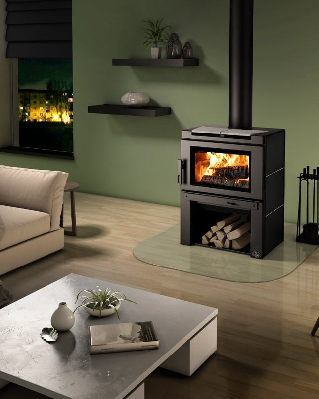 Osburn Matrix Wood Stove | 75,000 BTU | 500-2,100 sq ft | Soapstone/Steel Panel Options