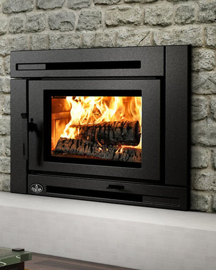 Osburn Matrix 2700 Wood Insert | 80,000 BTU | 750-2,200 sq ft | Includes Faceplate & Blower
