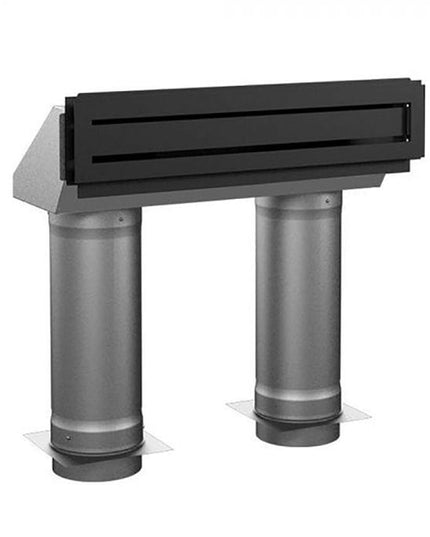 Osburn Stratford II Wood Fireplace with Heat Activated Blower | 80,000 BTU | 750-2,200 sq ft