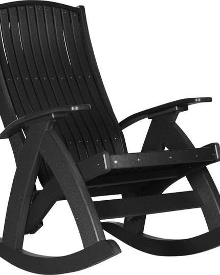 LuxCraft Comfort Rocker Black