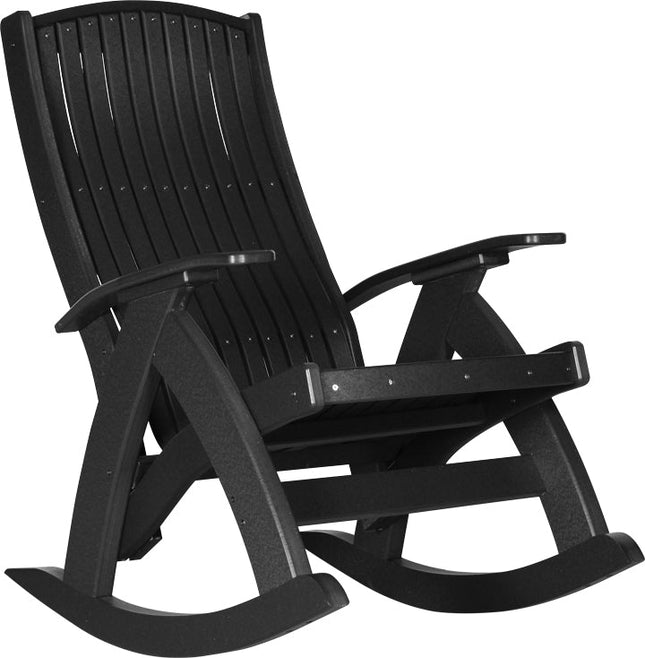 LuxCraft Comfort Rocker Black
