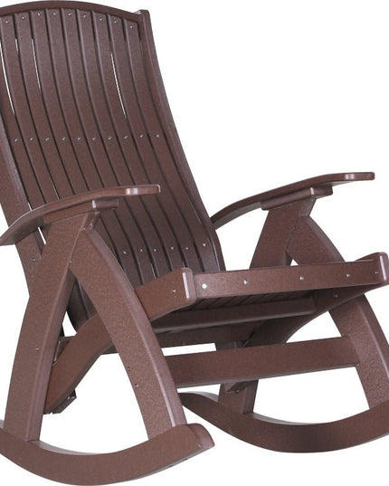 LuxCraft Comfort Rocker Chestnut Brown