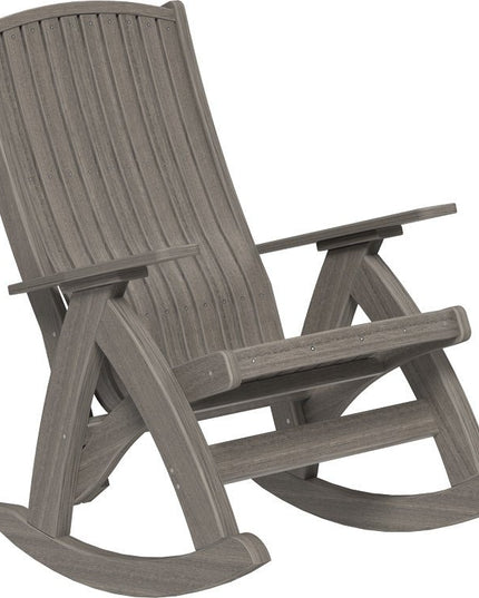 LuxCraft Comfort Rocker Coastal Gray
