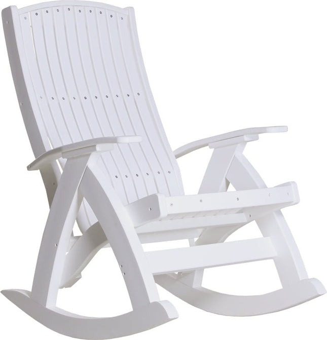 LuxCraft Comfort Rocker Rocker White