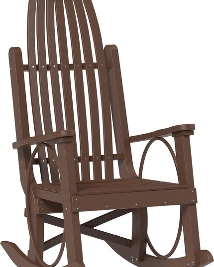 LuxCraft Grandpa's Rocker Chestnut Brown