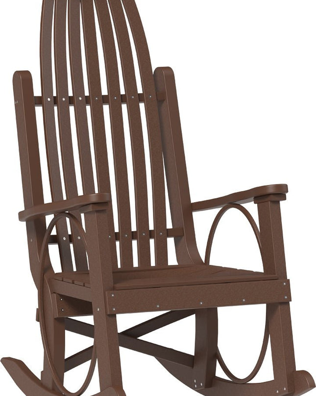 LuxCraft Grandpa's Rocker Chestnut Brown