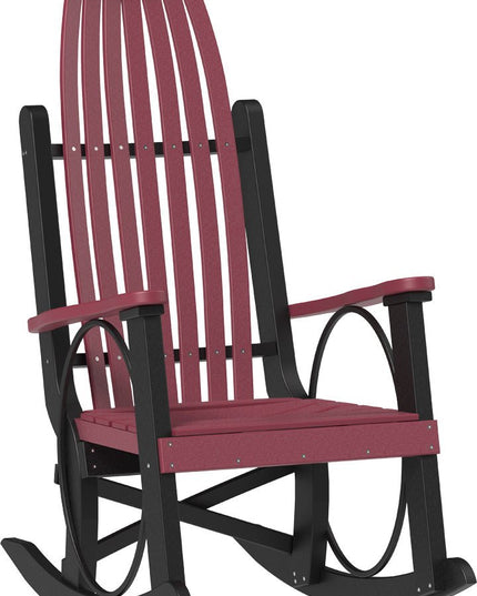 LuxCraft Grandpa's Rocker Cherrywood & Black