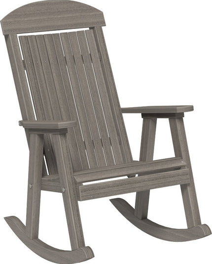 LuxCraft Porch Rocker Coastal Gray