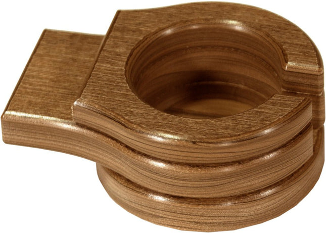 Poly Stationary Cup Holder (Antique Mahogany).