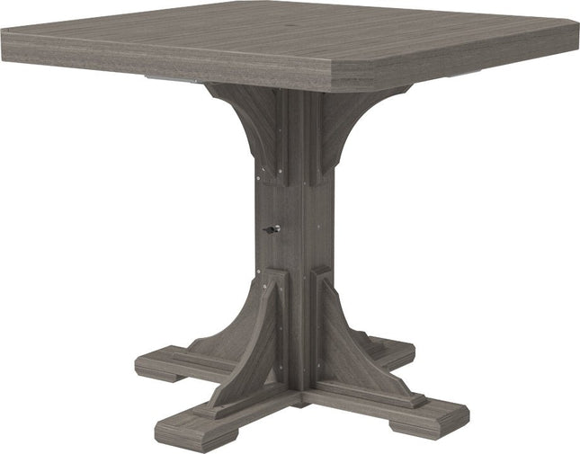 Poly 41" Square Table (Coastal Gray) Counter Height