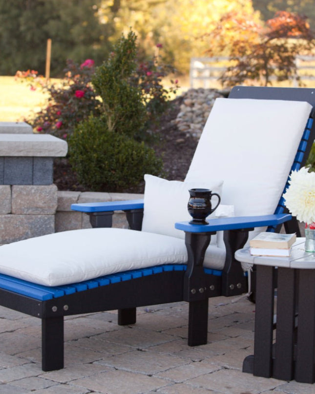 LuxCraft Lounge Cushion in Cavas features on Lounge Chair