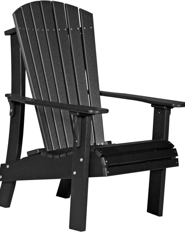 LuxCraft Royal Adirondack Chair Black