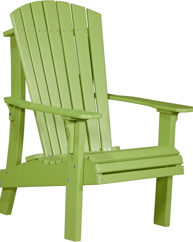 LuxCraft Royal Adirondack Chair Lime Green