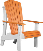 Tangerine and White