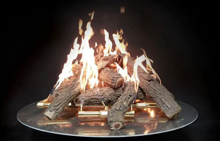 Warming Trends 50” Wilderness Char Refractory Fire Pit Log Set